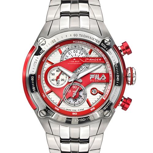 FILA 38-104-002  RELOJ ROJO