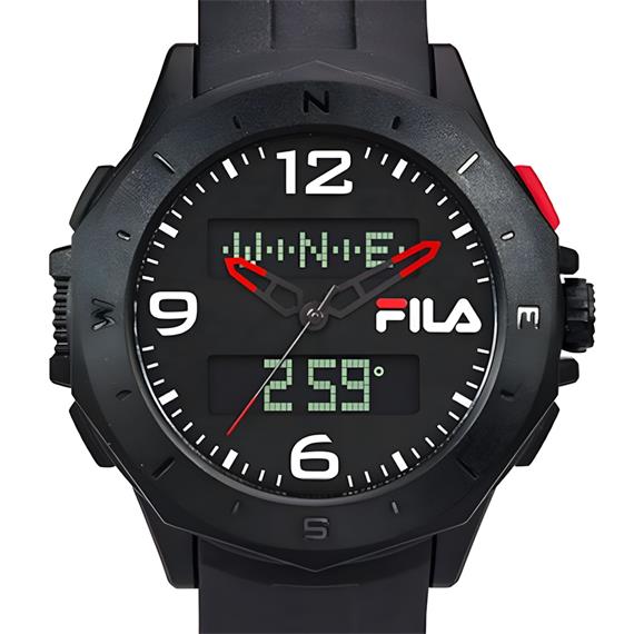 FILA 38-150-001  RELOJ NEGRO