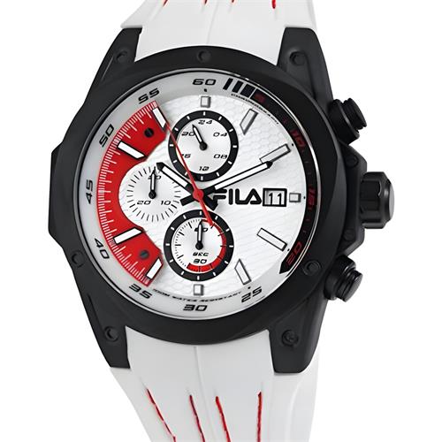 FILA 38-823-001  RELOJ NEGRO/BLANCO