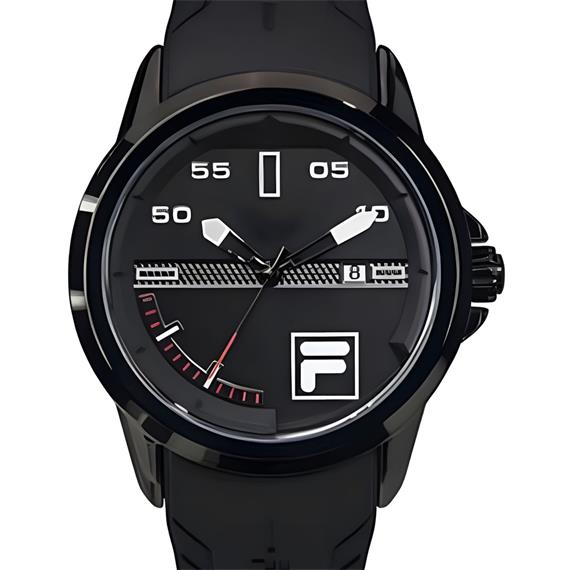 FILA 38-170-001 RELOJ SILICON NEGRO
