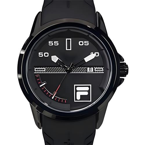 FILA 38-170-001 RELOJ SILICON NEGRO
