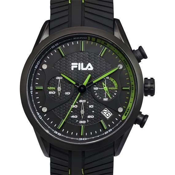 FILA 38-176-004 RELOJ SILICON NEGRO