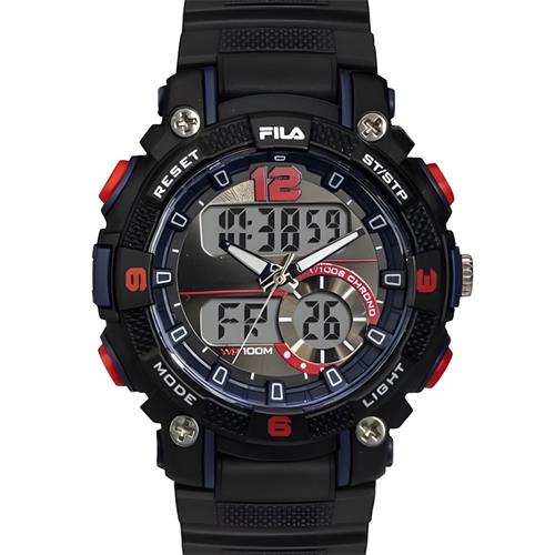 FILA 38-190-001 RELOJ NEGRO