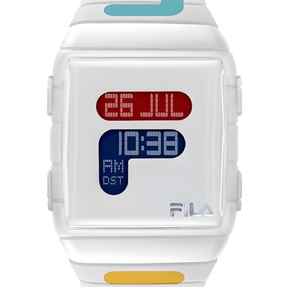 FILA 38-105-007 RELOJ SILICON BLANCO