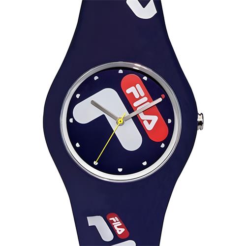 FILA 38-185-002 RELOJ SILICON AZUL