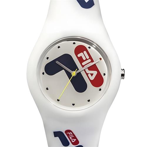 FILA 38-185-003 RELOJ SILICON BLANCO