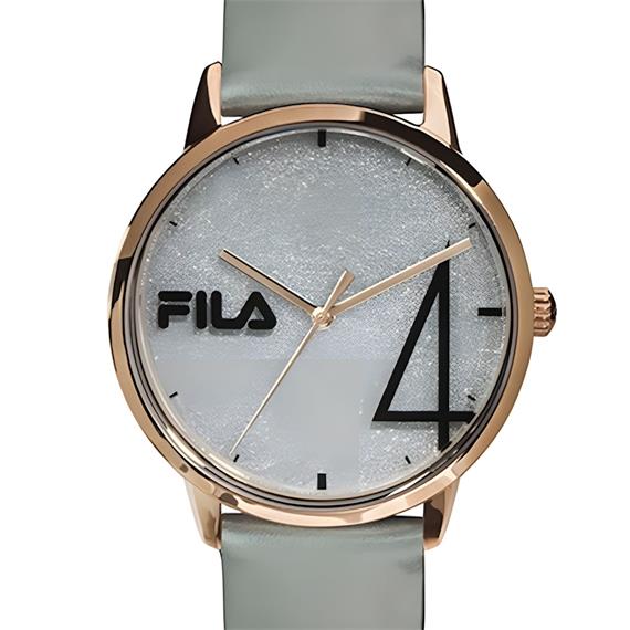 FILA 38-198-002 RELOJ CUERO GRIS
