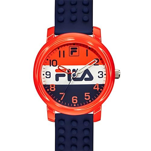 FILA 38-203-004 RELOJ SILICON AZUL
