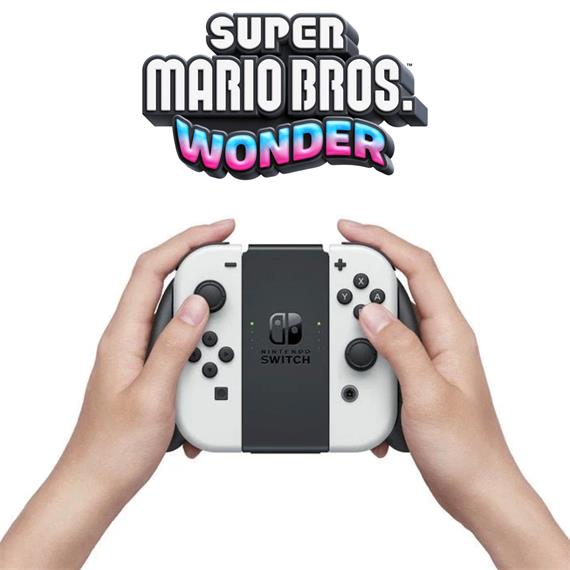 Nintendo Switch Consola Oled Blanca Super Mario Bros Wonder