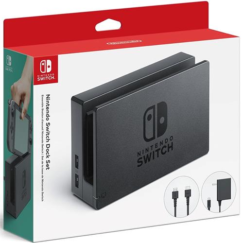 Nintendo Switch Dock Set Base+Adaptador Corriente+ Hdmi