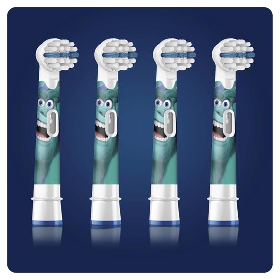 Braun Oral-B 4 Cabezales de Recambio Pixar Kids 3+ Years (EB10-4)