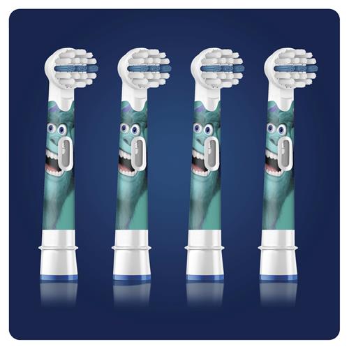 Braun Oral-B 4 Cabezales de Recambio Pixar Kids 3+ Years (EB10-4)