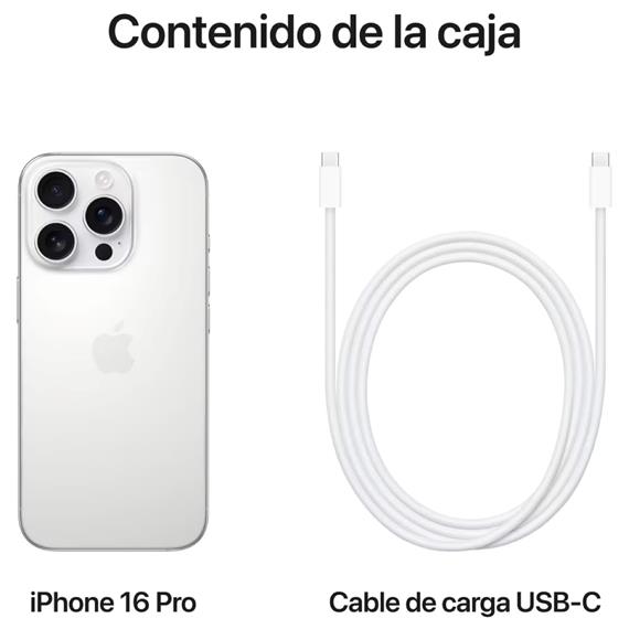 Apple Iphone 16 Pro 256GB White Titanium (MYNJ3QL/A)