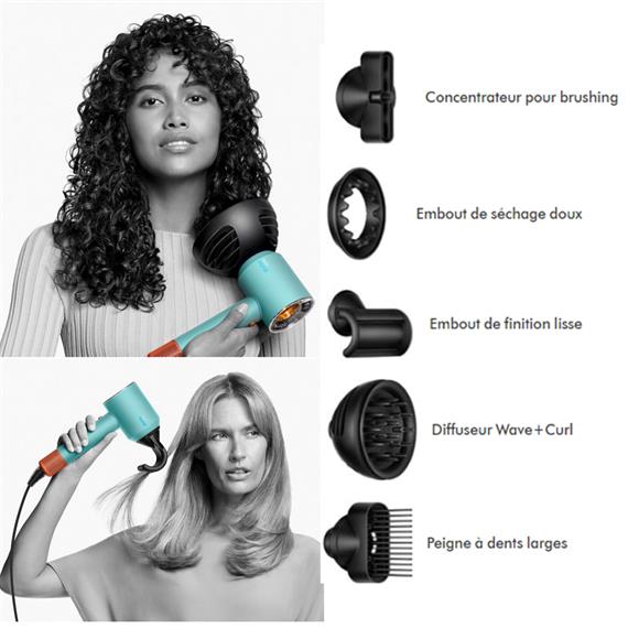 Dyson HD16 Supersonic nural con sensor Hall Ceramic Patina / Topaz