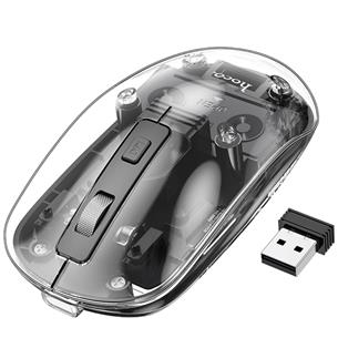 Hoco GM29 Ratón Inalámbrico 2.4G y Bluetooth Dark Night Black