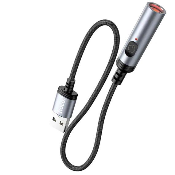 Hoco UA30 Mechero para Coche con Conexión USB-A y cable 30cm
