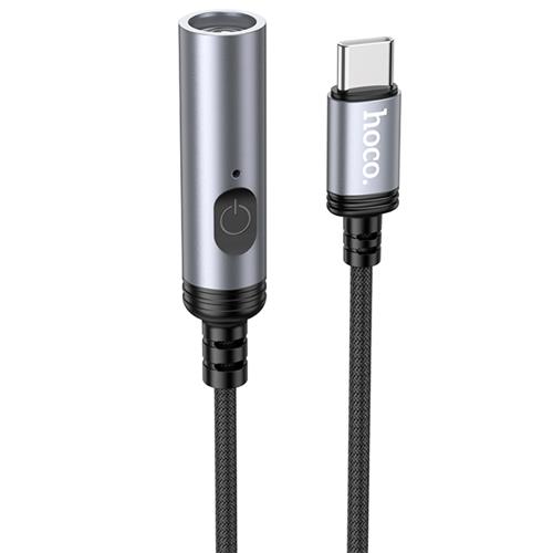 Hoco UA30 Mechero para Coche con Conexión USB-C y cable 30cm