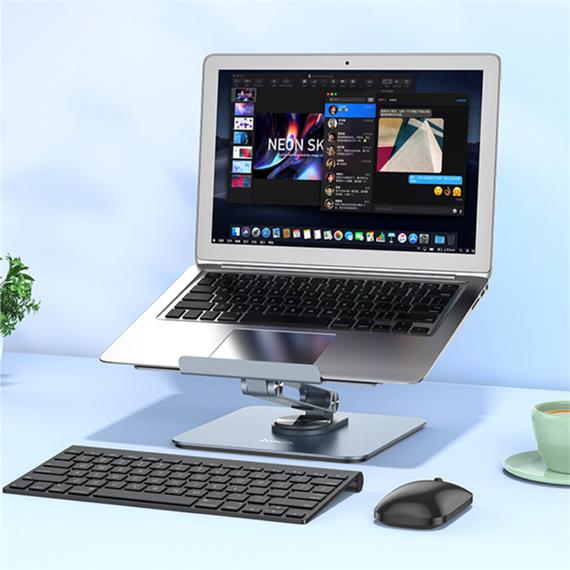Hoco PH52 Plus Soporte de Escritorio Rotatorio para Portátil hasta 15,6"