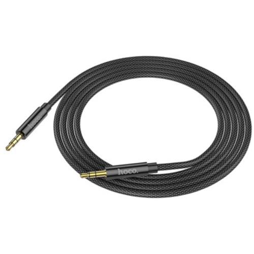 Hoco UPA19 Cable Audio Aux Jack 3.5mm a Jack 3.5mm 2 metros Negro