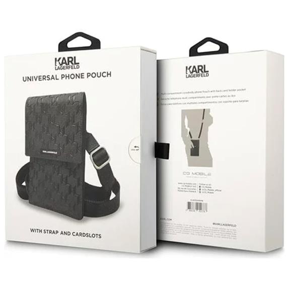 Karl Lagerfeld Torebka KLWBSAMSMK Negro