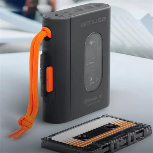 Muse M132WM Walkman con salida Bluetooth y Recargable por USB-C
