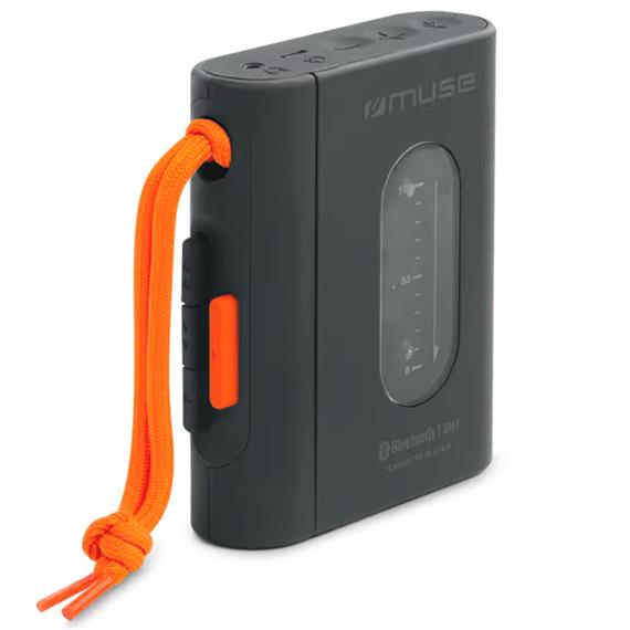 Muse M132WM Walkman con salida Bluetooth y Recargable por USB-C