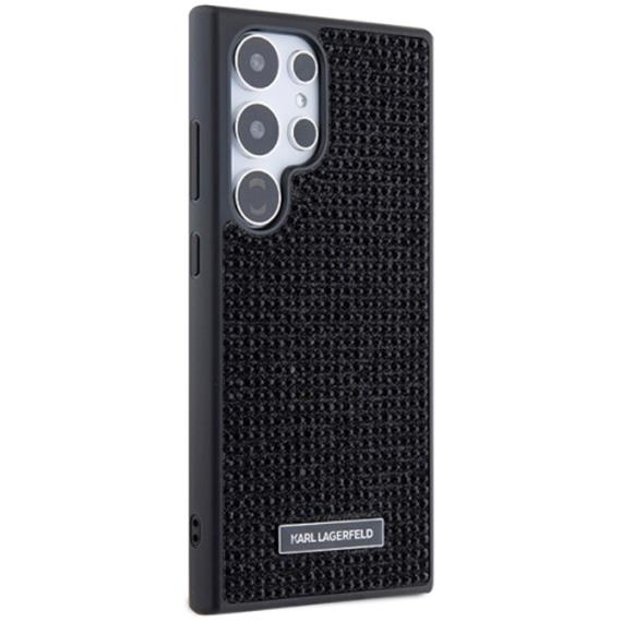 Karl Lagerfeld KLHCS24LHDSPRK S24 Ultra S928 Hardcase Black Rhinestone
