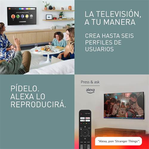 Televisor 32" Panasonic TV-32S55AEZ Full HD Smart TV Fire OS Bluetooth