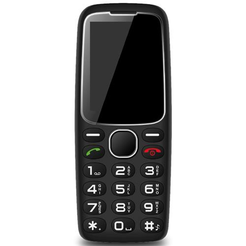 Daewoo DW8001BK Teléfono Móvil Senior Negro