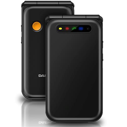 Daewoo DW8003BK Teléfono Móvil Senior Flip Pantalla 2.8