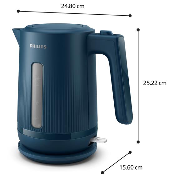 Philips HD9411/70 Hervidor sin cable 1.7L Midnight Blue