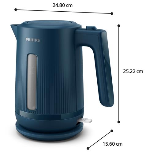 Philips HD9411/70 Hervidor sin cable 1.7L Midnight Blue