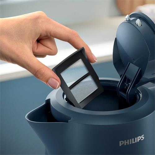 Philips HD9411/70 Hervidor sin cable 1.7L Midnight Blue