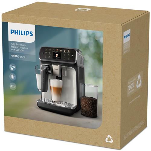 Philips EP4441/50 Cafetera Super Automática Latte GO con Pantalla 15 Bares