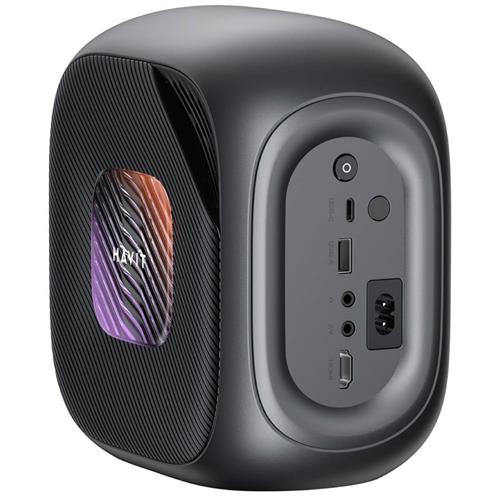 Havit PJ215 Pro Proyector 720p, 250 Lúmenes, Android TV y WIFI