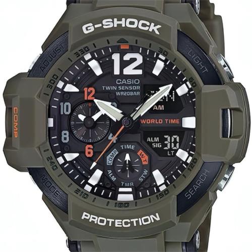 CASIO GA-1100KH 3AER MEN´S WATCH