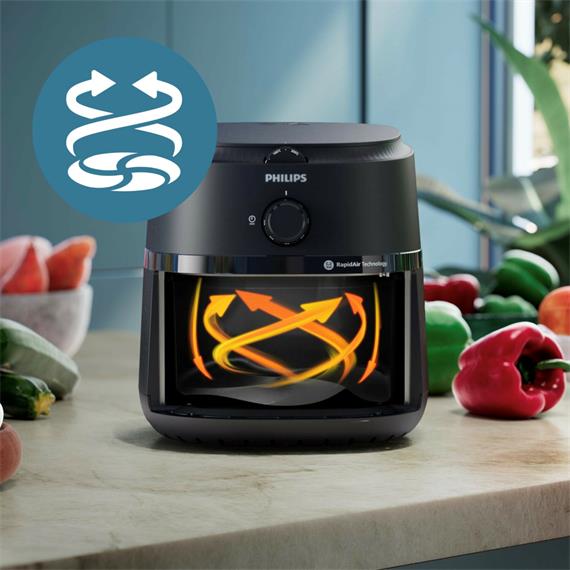 Philips NA120/00 Freidora 4.2 Litros 1500W