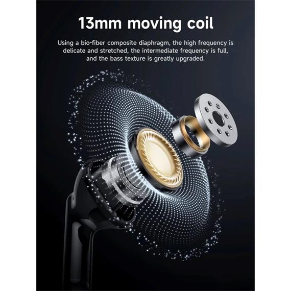 Hoco EQ10 Plus Auricular Inalámbrico con Cancelación de Ruido Activa Blanco
