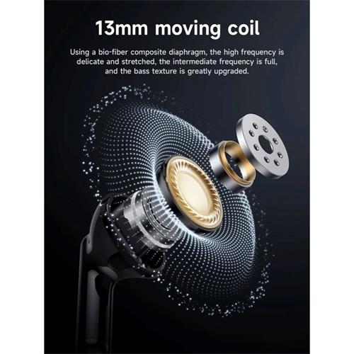 Hoco EQ10 Plus Auricular Inalámbrico con Cancelación de Ruido Activa Blanco