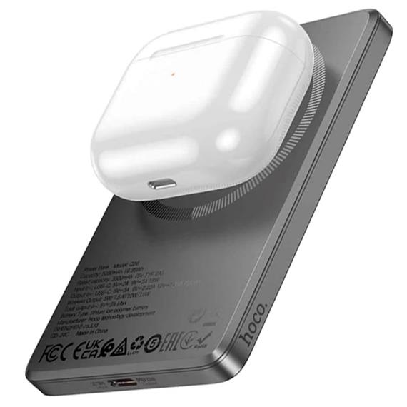 Powerbank Hoco Q26 Magsafe PD20W 5.000 mAh Metal Gray