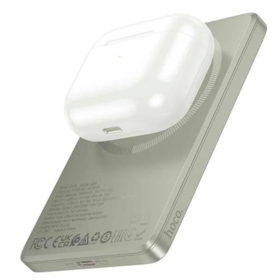 Powerbank Hoco Q26 Magsafe PD20W 5.000 mAh Titanium Gold