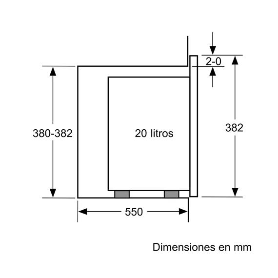 SIEMENS BF525LMS0 MICROONDAS