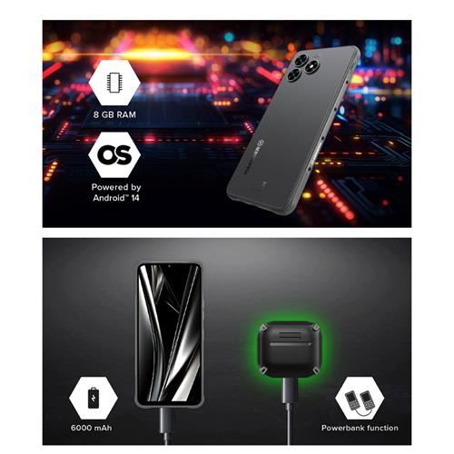 Hammer Blade Va 5G 8GB 128GB Black/Grey (TLHABLAVAB)