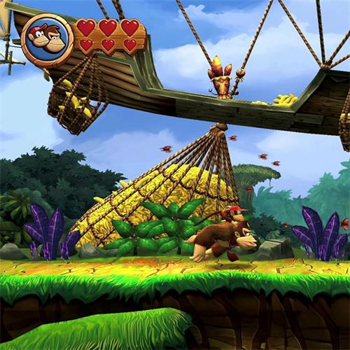 Nintendo Donkey Kong Country Returns HD Juego Nintendo Switch