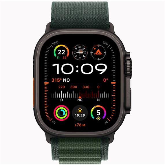 Apple Watch Ultra 2 LTE 49mm Titanium ML Green/Grey (MRF43FD/A)