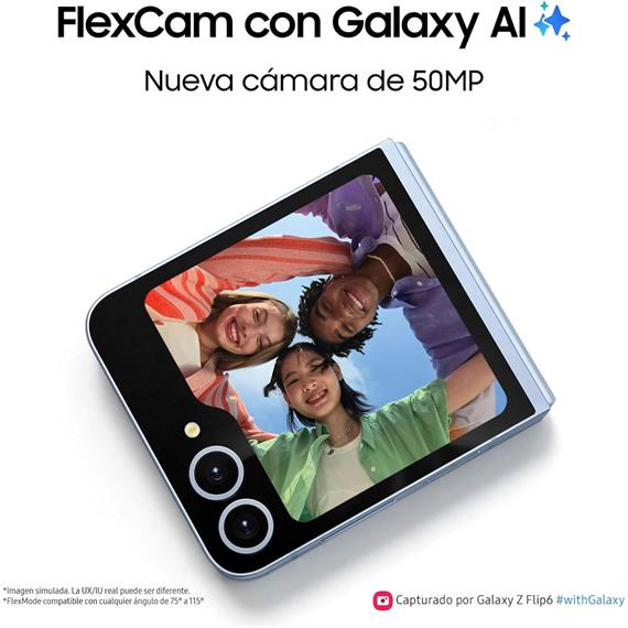 Samsung Galaxy Z Flip 6 5G 12GB 256GB Blue (SM-F741B)