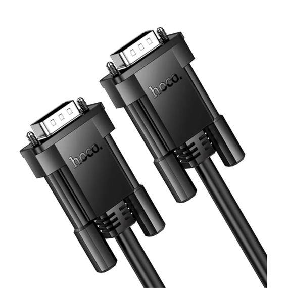 Hoco US11 Cable VGA a VGA de 1 Metro Negro