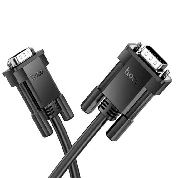 Hoco US11 Cable VGA a VGA de 1 Metro Negro