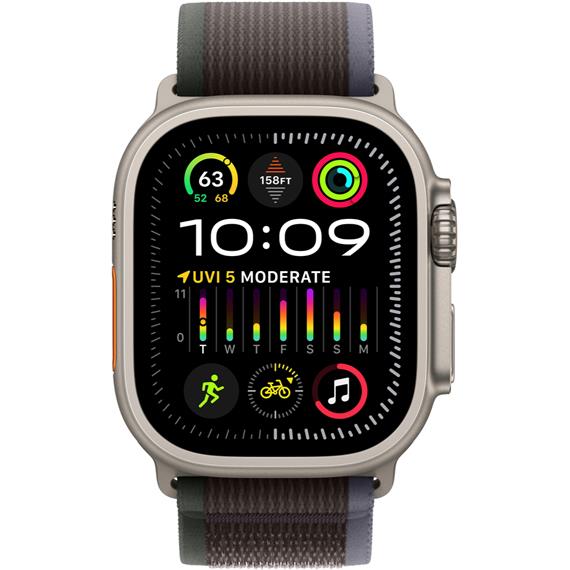 Apple Watch Ultra 2 49mm Titanium Blue/Black S/M (MRF53FD/A)