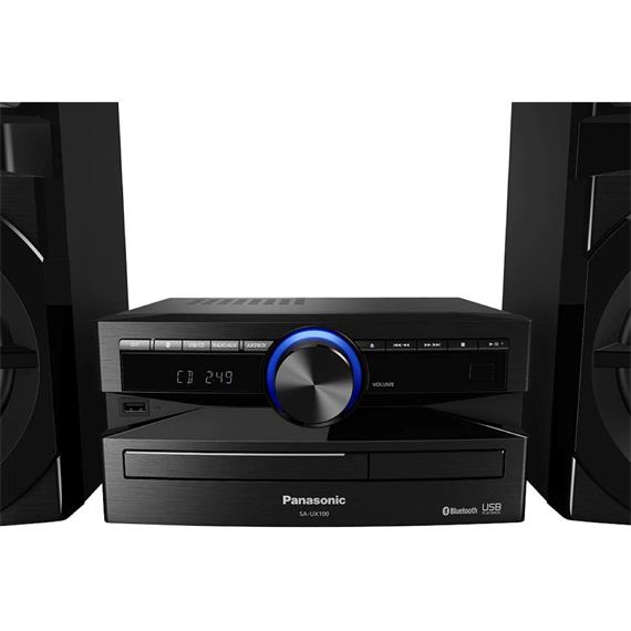 Panasonic SC-UX100E-K Microcadena HIFI 300W CD USB y Bluetooth